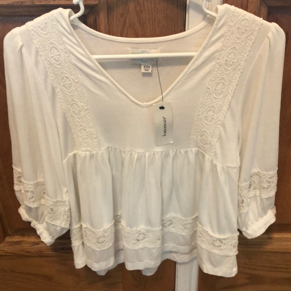 Brand new blouse from Fransisco’s with tag